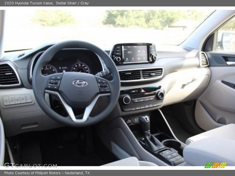 Stellar Silver / Gray 2020 Hyundai Tucson Value