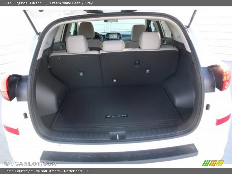 Cream White Pearl / Gray 2020 Hyundai Tucson SE