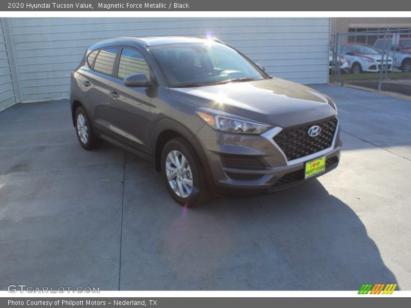 Magnetic Force Metallic / Black 2020 Hyundai Tucson Value