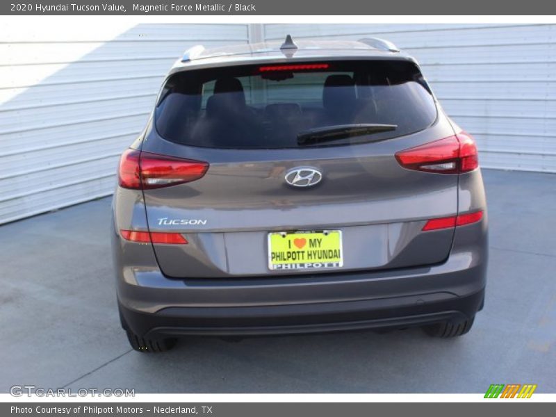 Magnetic Force Metallic / Black 2020 Hyundai Tucson Value