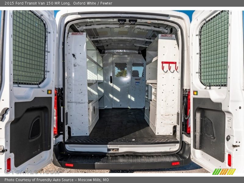 Oxford White / Pewter 2015 Ford Transit Van 150 MR Long