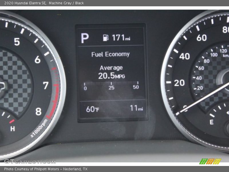 Machine Gray / Black 2020 Hyundai Elantra SE