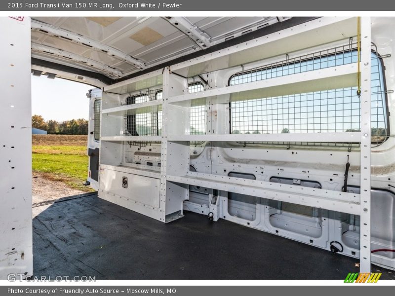 Oxford White / Pewter 2015 Ford Transit Van 150 MR Long