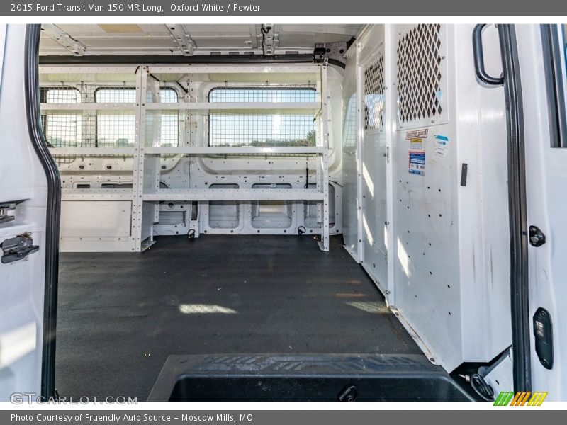 Oxford White / Pewter 2015 Ford Transit Van 150 MR Long
