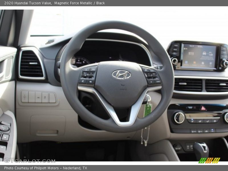 Magnetic Force Metallic / Black 2020 Hyundai Tucson Value