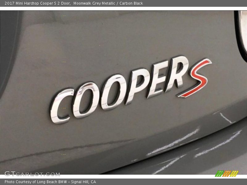 Moonwalk Grey Metallic / Carbon Black 2017 Mini Hardtop Cooper S 2 Door