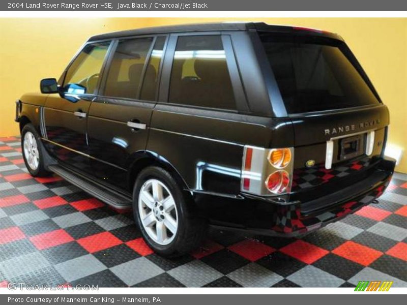 Java Black / Charcoal/Jet Black 2004 Land Rover Range Rover HSE