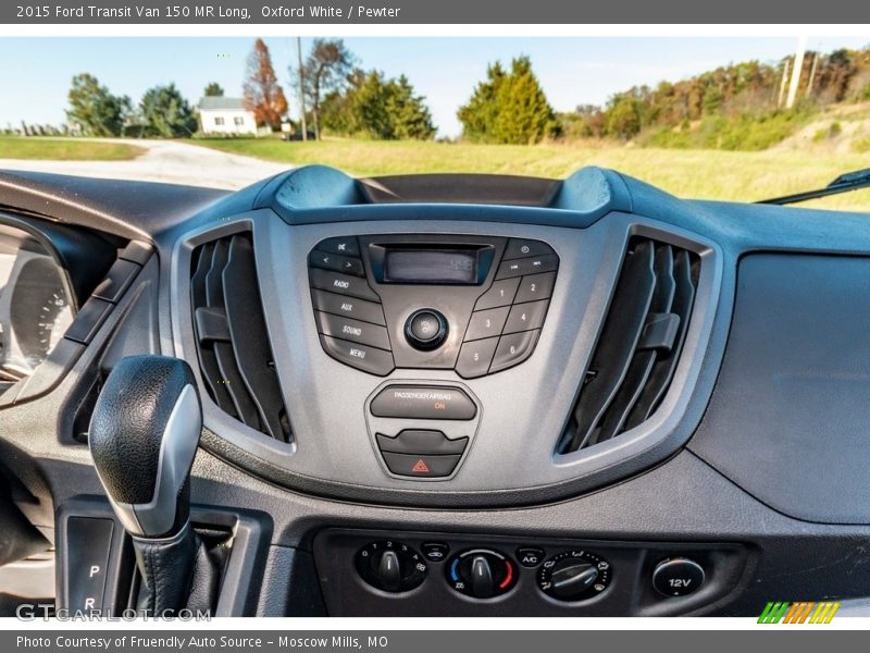 Oxford White / Pewter 2015 Ford Transit Van 150 MR Long