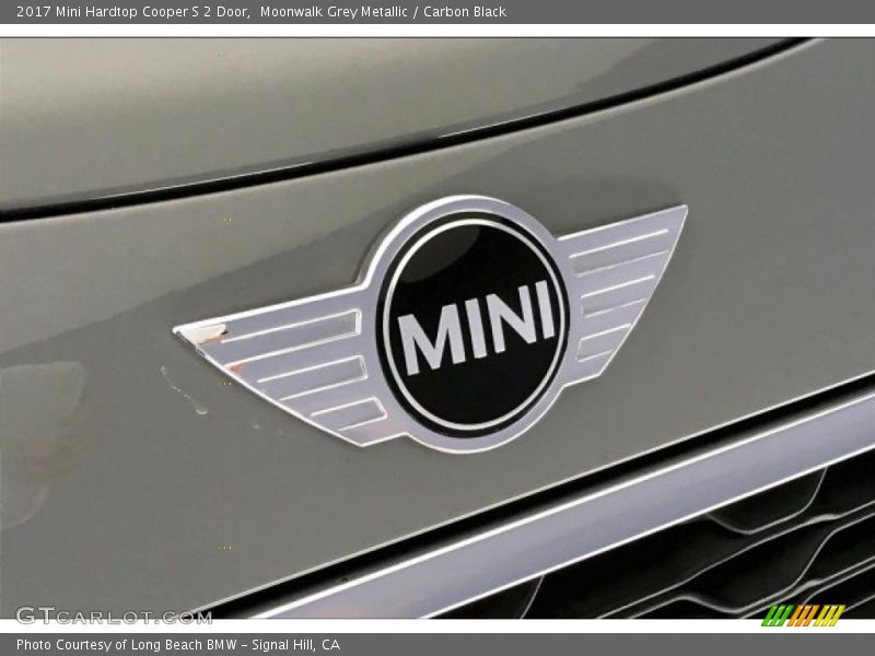 Moonwalk Grey Metallic / Carbon Black 2017 Mini Hardtop Cooper S 2 Door