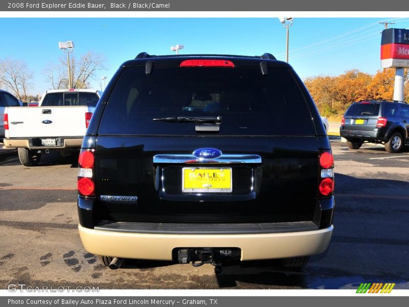 Black / Black/Camel 2008 Ford Explorer Eddie Bauer