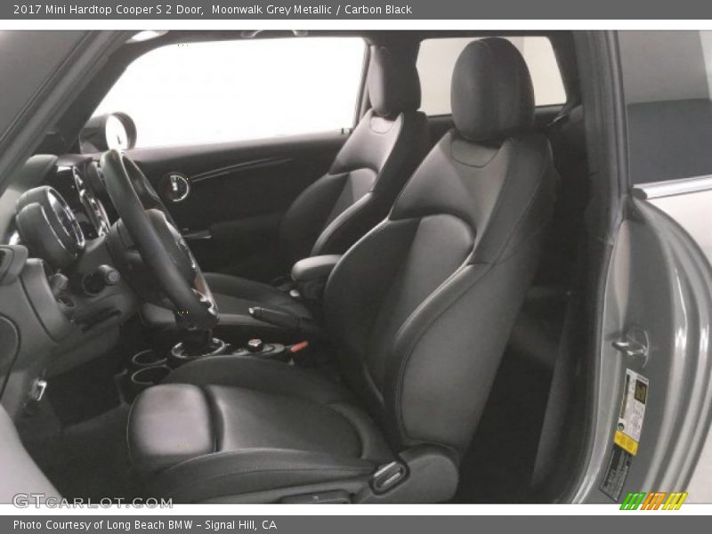 Moonwalk Grey Metallic / Carbon Black 2017 Mini Hardtop Cooper S 2 Door