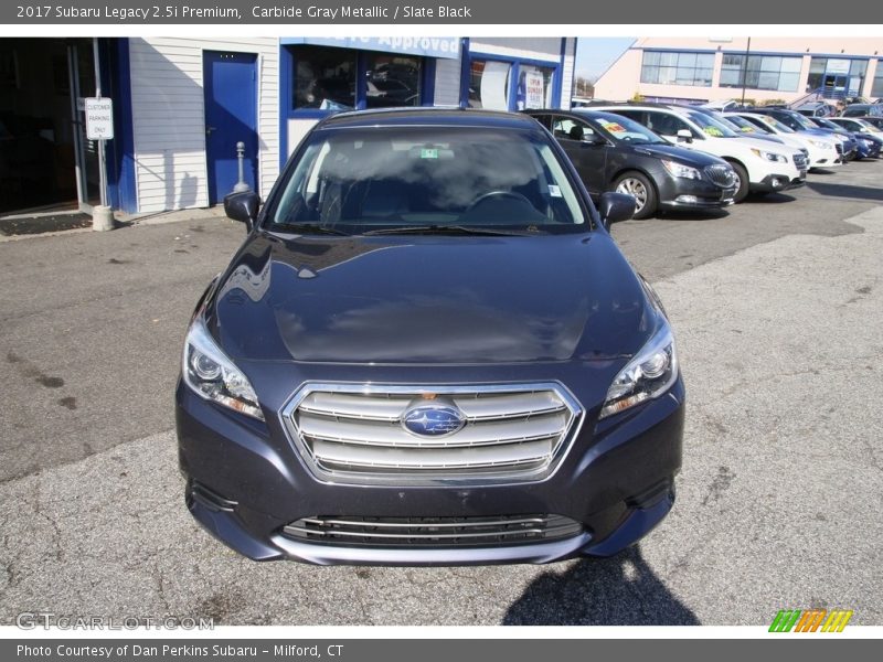 Carbide Gray Metallic / Slate Black 2017 Subaru Legacy 2.5i Premium
