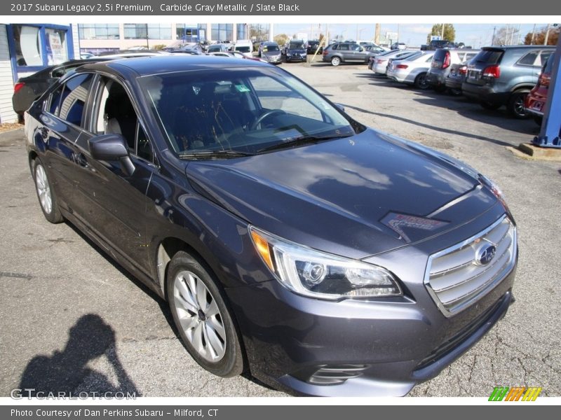 Carbide Gray Metallic / Slate Black 2017 Subaru Legacy 2.5i Premium