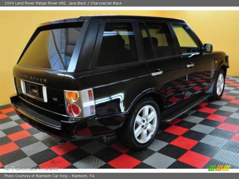 Java Black / Charcoal/Jet Black 2004 Land Rover Range Rover HSE