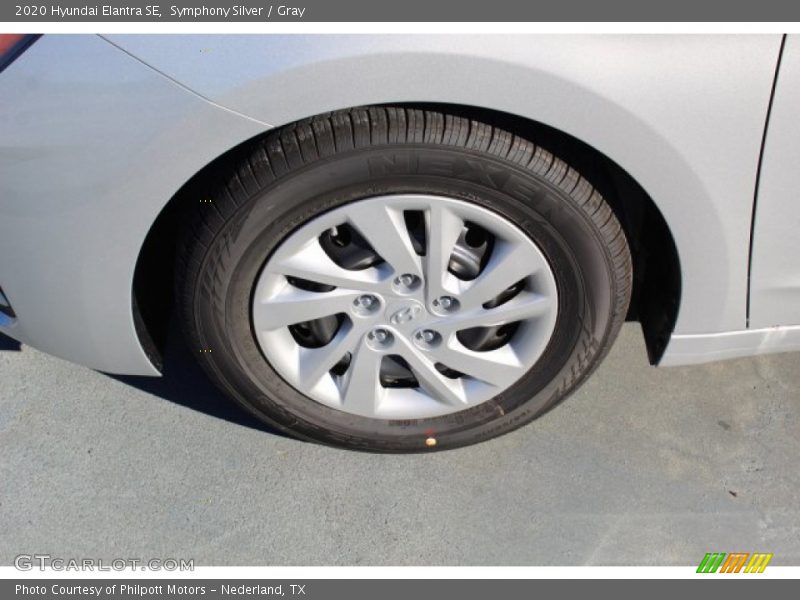 Symphony Silver / Gray 2020 Hyundai Elantra SE