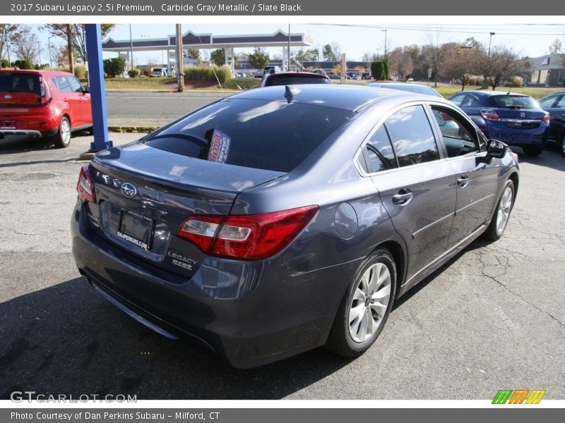 Carbide Gray Metallic / Slate Black 2017 Subaru Legacy 2.5i Premium