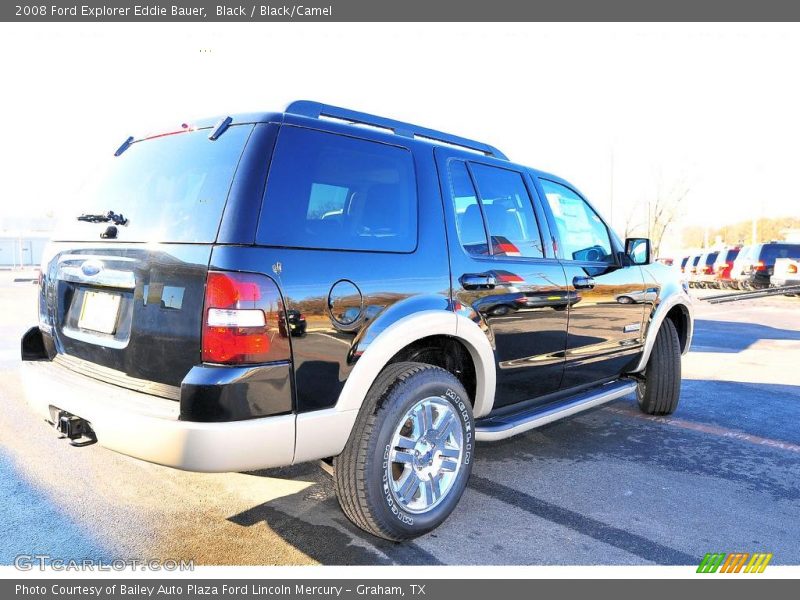 Black / Black/Camel 2008 Ford Explorer Eddie Bauer