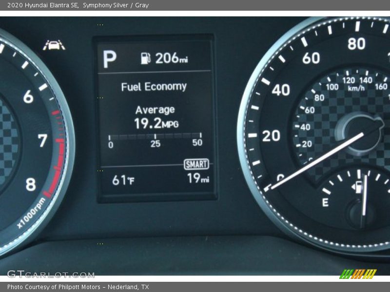 Symphony Silver / Gray 2020 Hyundai Elantra SE