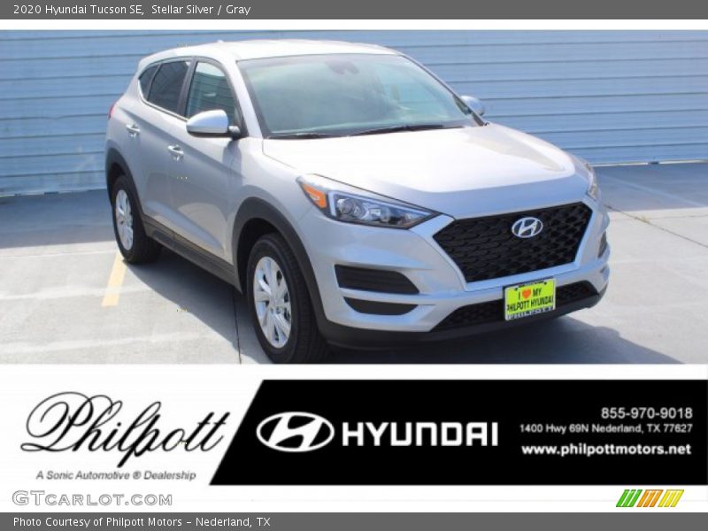 Stellar Silver / Gray 2020 Hyundai Tucson SE