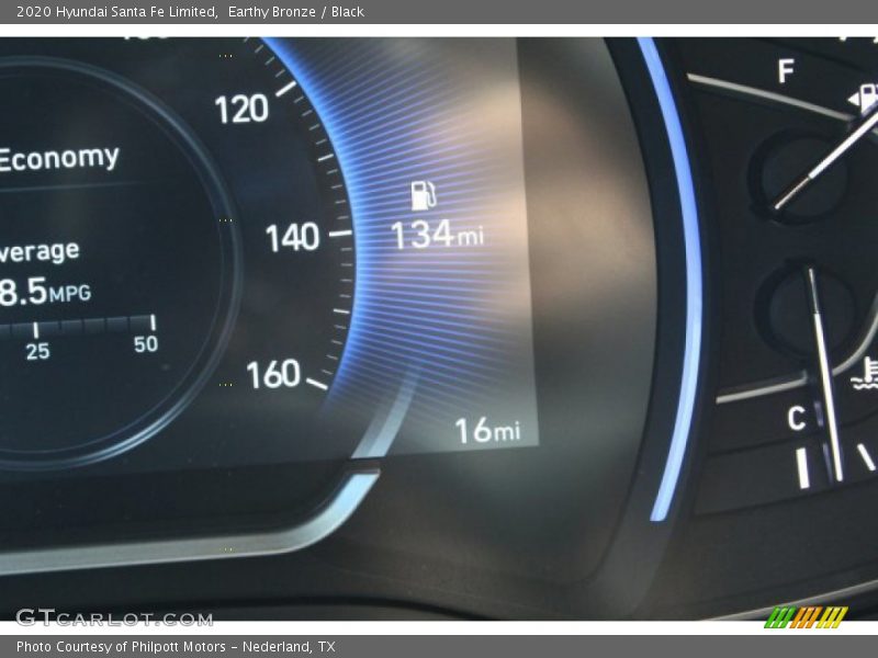 Earthy Bronze / Black 2020 Hyundai Santa Fe Limited