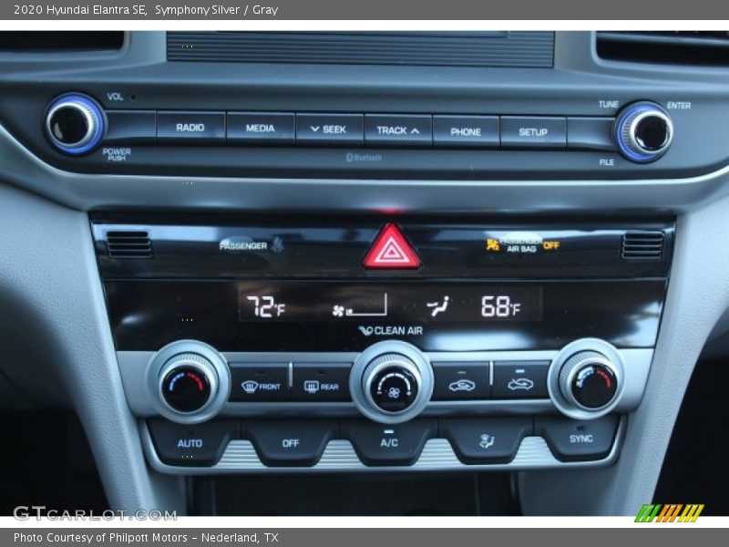 Symphony Silver / Gray 2020 Hyundai Elantra SE