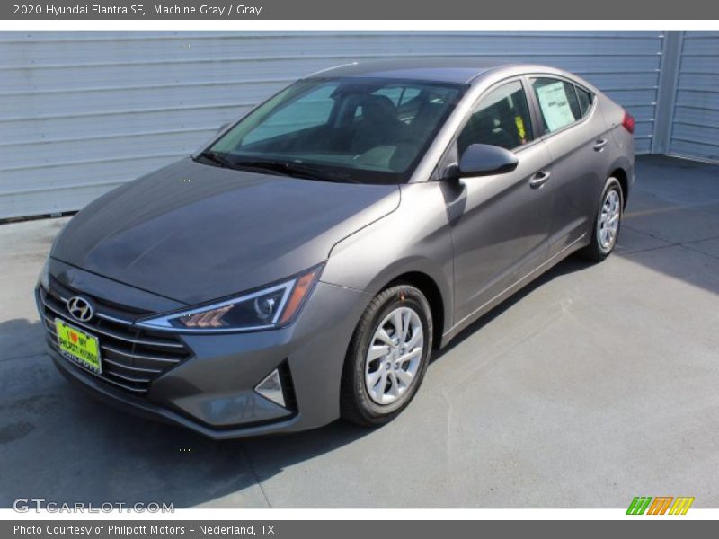 Machine Gray / Gray 2020 Hyundai Elantra SE