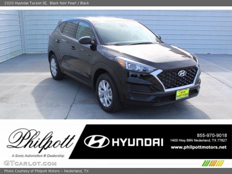 Black Noir Pearl / Black 2020 Hyundai Tucson SE