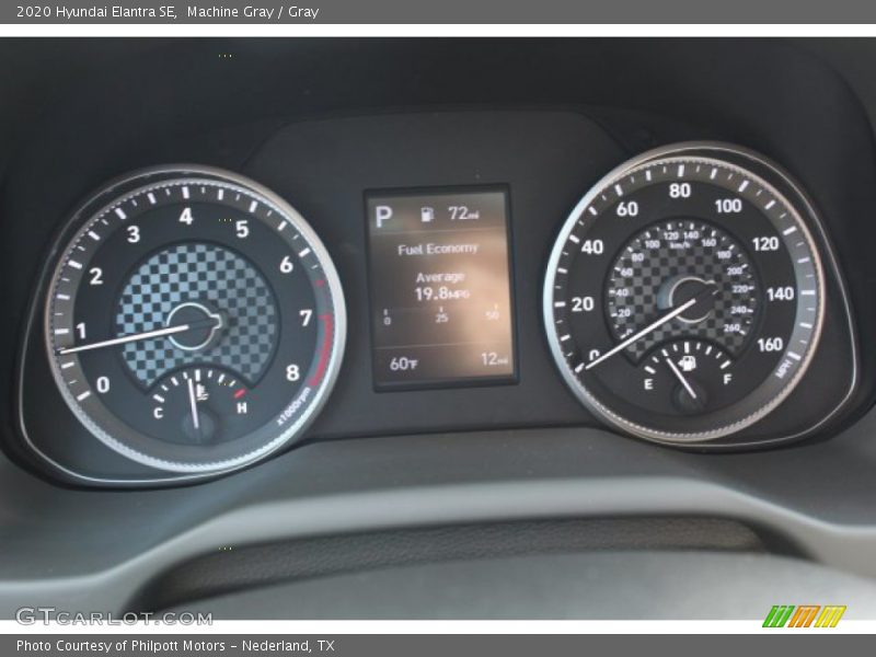 Machine Gray / Gray 2020 Hyundai Elantra SE