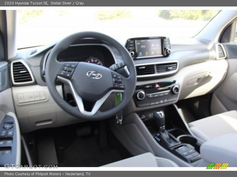 Stellar Silver / Gray 2020 Hyundai Tucson SE