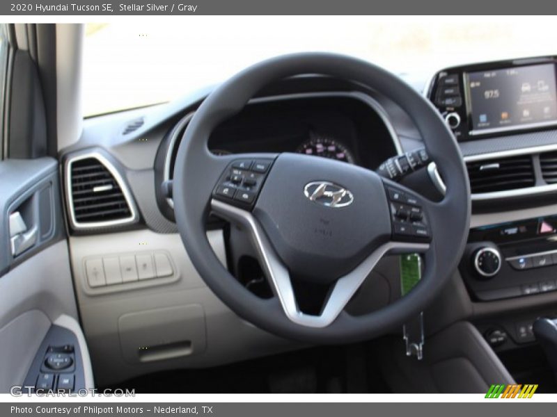 Stellar Silver / Gray 2020 Hyundai Tucson SE