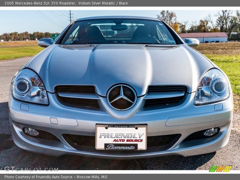 Iridium Silver Metallic / Black 2005 Mercedes-Benz SLK 350 Roadster