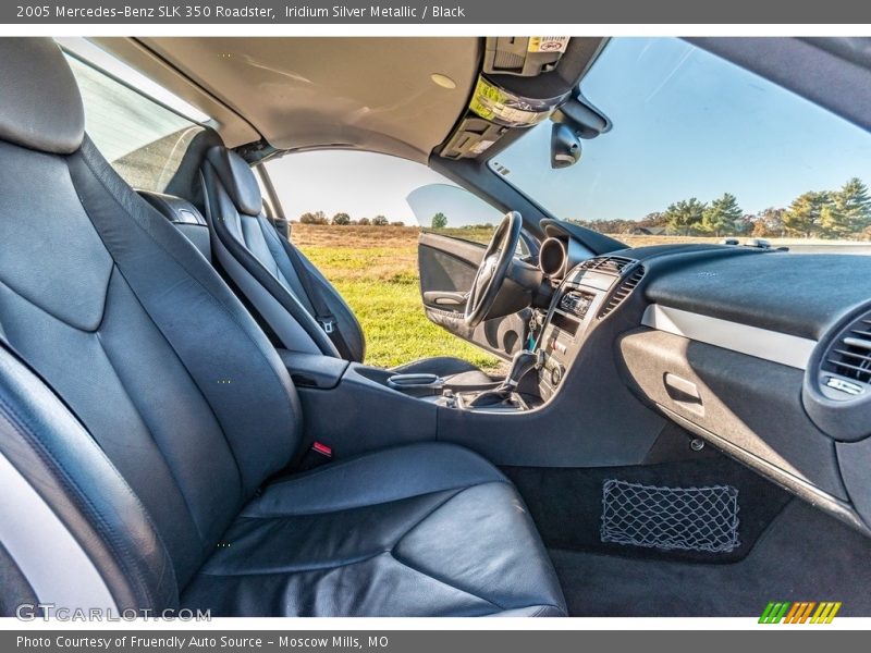 Iridium Silver Metallic / Black 2005 Mercedes-Benz SLK 350 Roadster