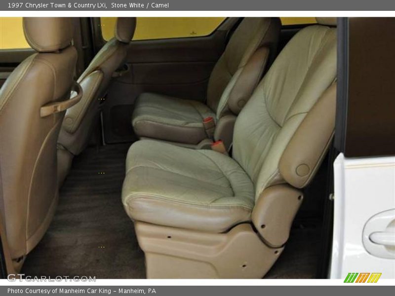 Stone White / Camel 1997 Chrysler Town & Country LXi