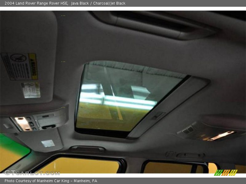Java Black / Charcoal/Jet Black 2004 Land Rover Range Rover HSE