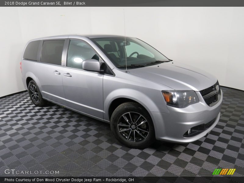 Billet / Black 2018 Dodge Grand Caravan SE