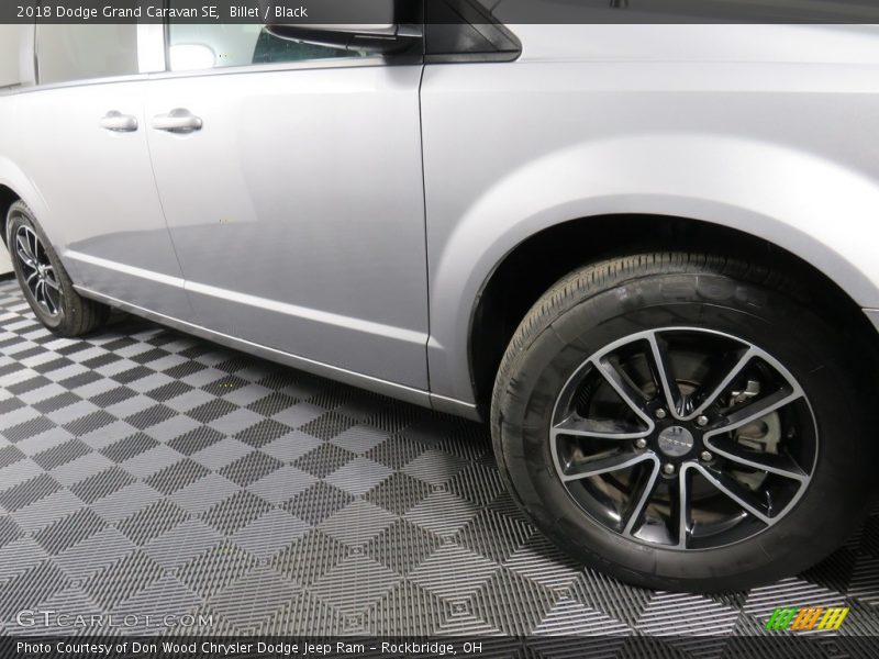 Billet / Black 2018 Dodge Grand Caravan SE