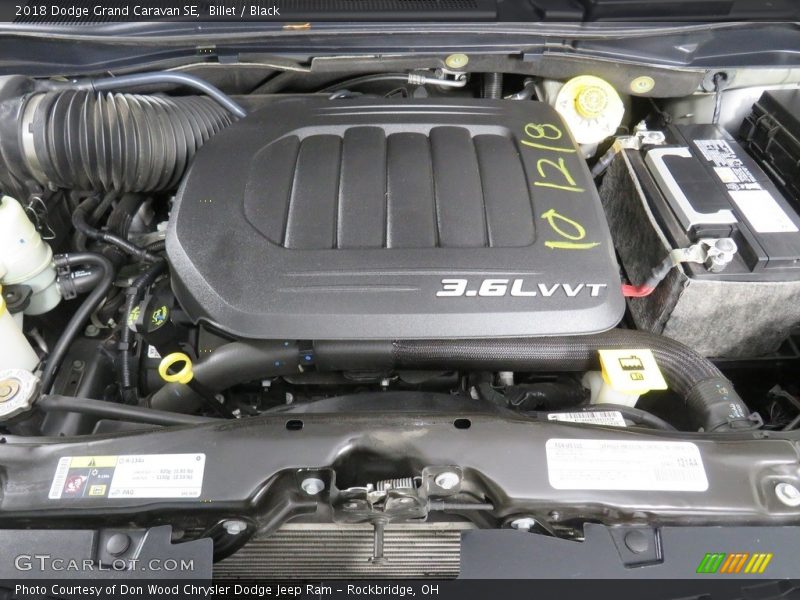 Billet / Black 2018 Dodge Grand Caravan SE