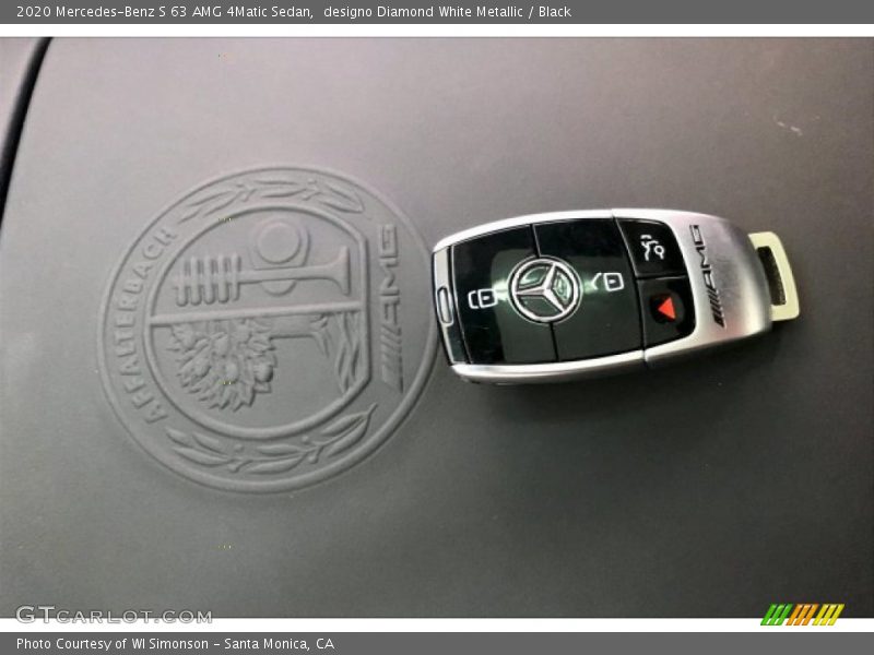 Keys of 2020 S 63 AMG 4Matic Sedan