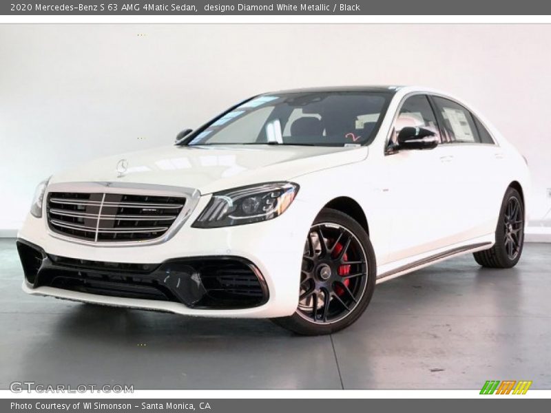 Front 3/4 View of 2020 S 63 AMG 4Matic Sedan