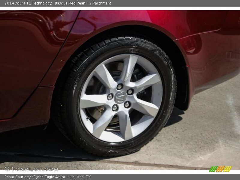 Basque Red Pearl II / Parchment 2014 Acura TL Technology