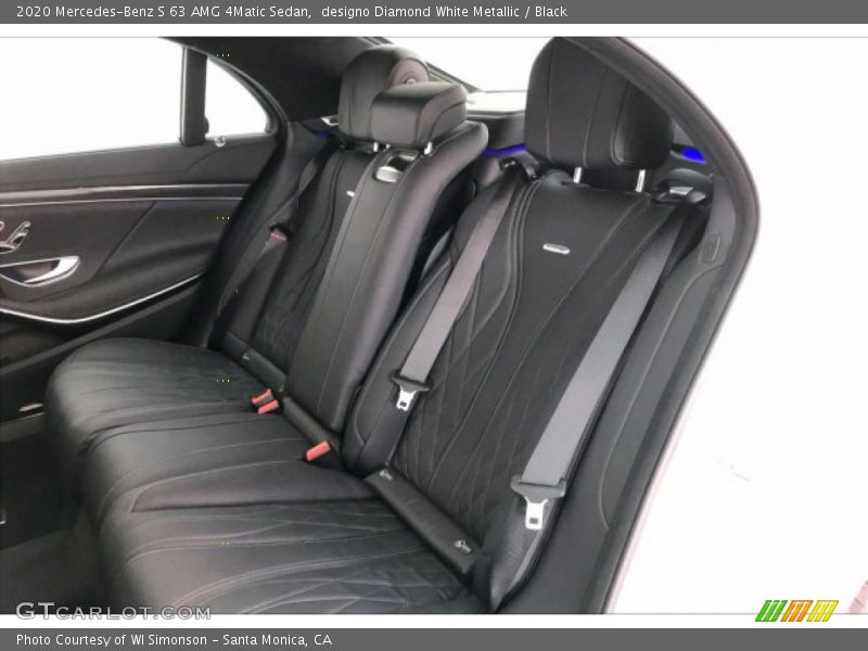 Rear Seat of 2020 S 63 AMG 4Matic Sedan