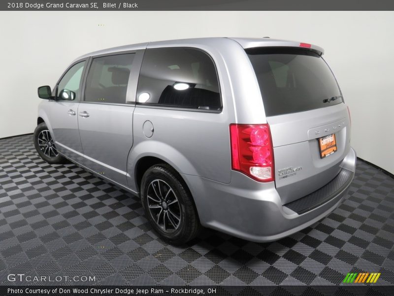 Billet / Black 2018 Dodge Grand Caravan SE