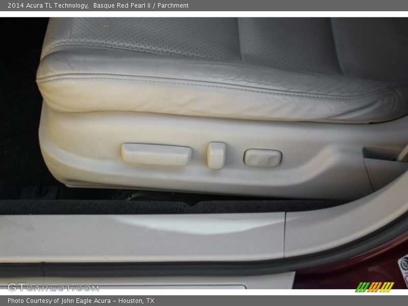 Basque Red Pearl II / Parchment 2014 Acura TL Technology