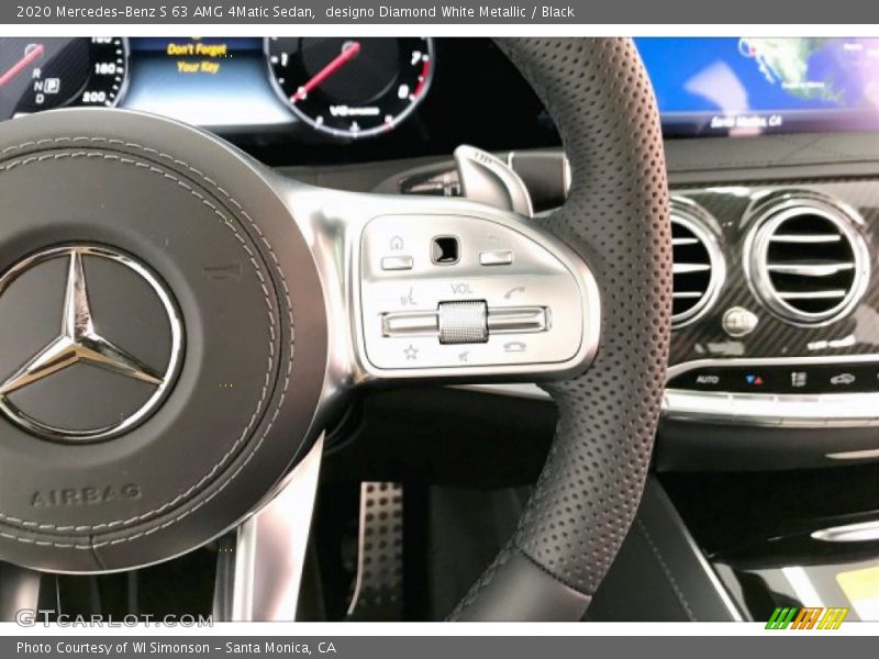  2020 S 63 AMG 4Matic Sedan Steering Wheel