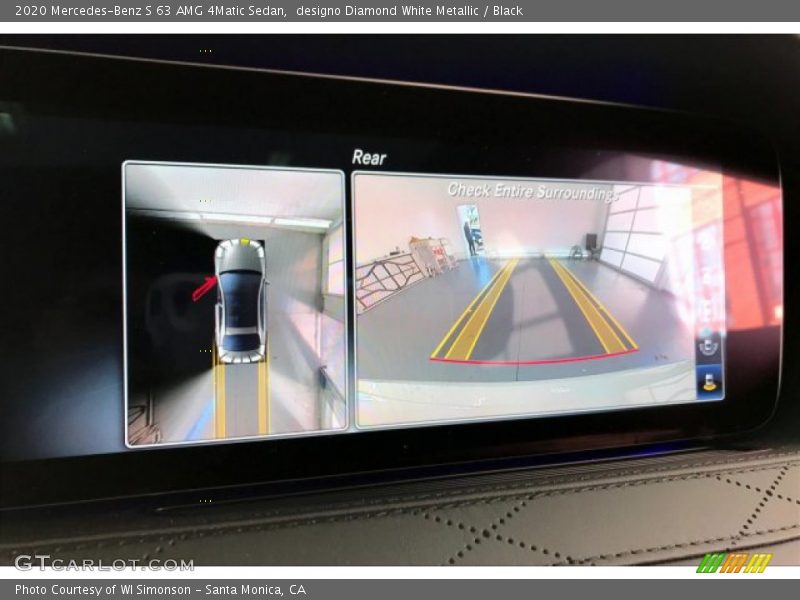 designo Diamond White Metallic / Black 2020 Mercedes-Benz S 63 AMG 4Matic Sedan