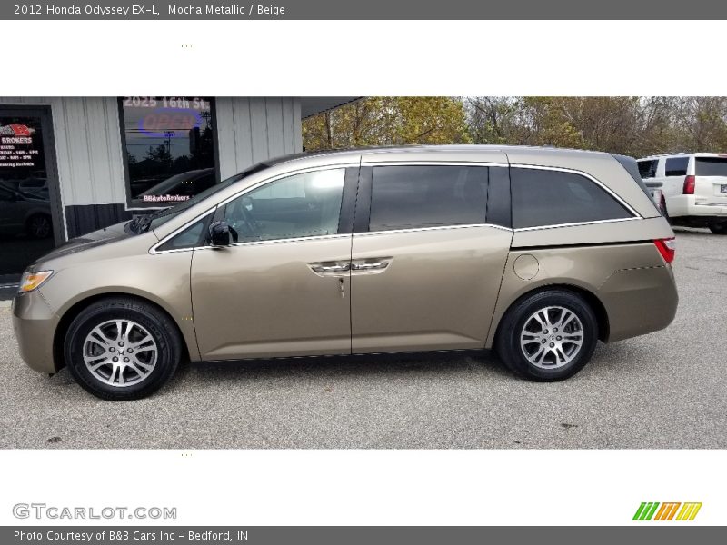 Mocha Metallic / Beige 2012 Honda Odyssey EX-L