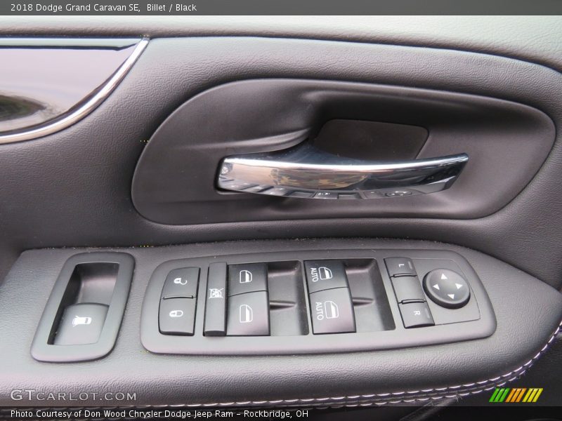 Billet / Black 2018 Dodge Grand Caravan SE