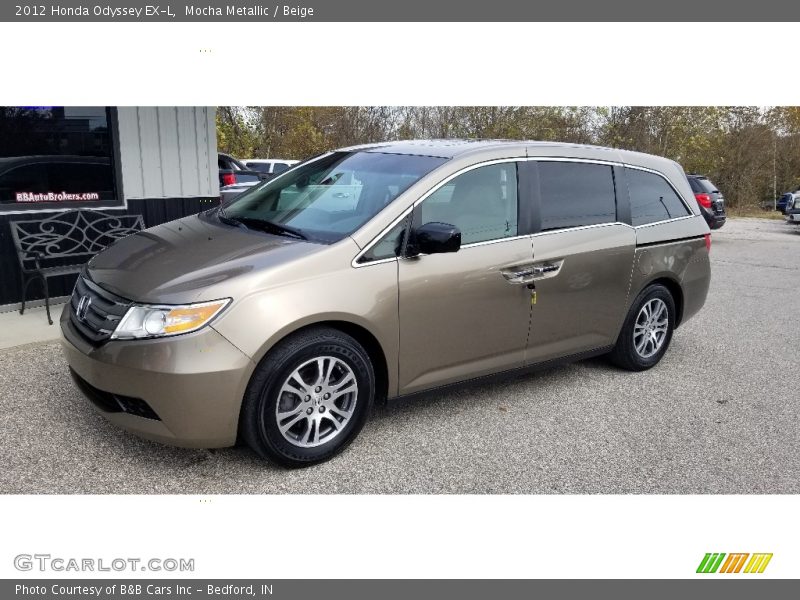 Mocha Metallic / Beige 2012 Honda Odyssey EX-L
