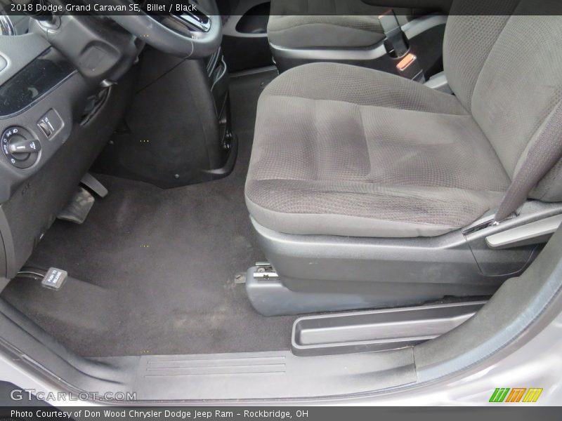 Billet / Black 2018 Dodge Grand Caravan SE