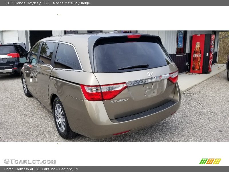 Mocha Metallic / Beige 2012 Honda Odyssey EX-L